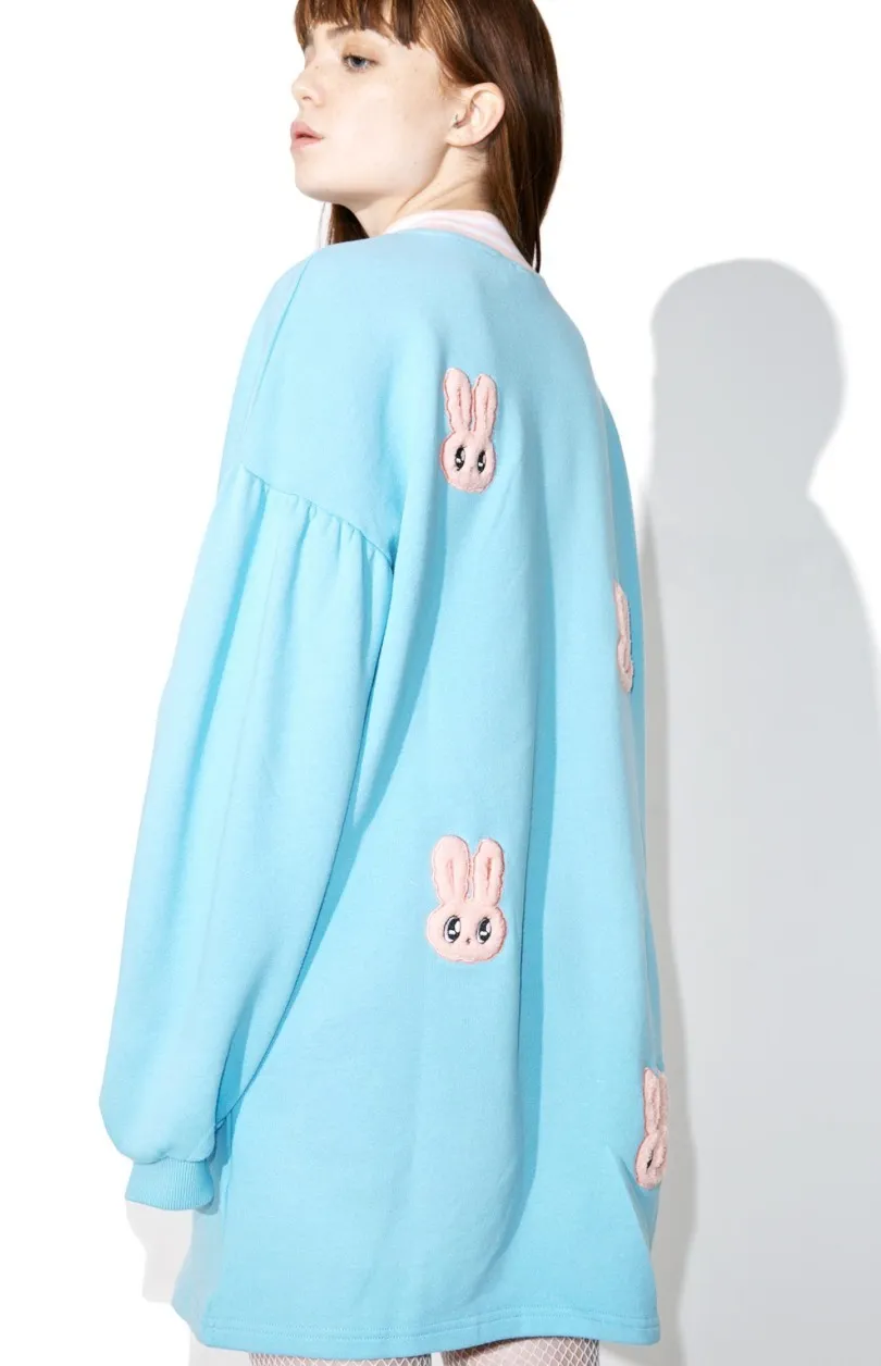 LAZY OAF  |Street Style U-Neck Other Animal Patterns Cotton Long