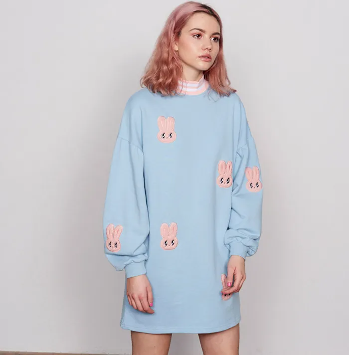 LAZY OAF  |Street Style U-Neck Other Animal Patterns Cotton Long