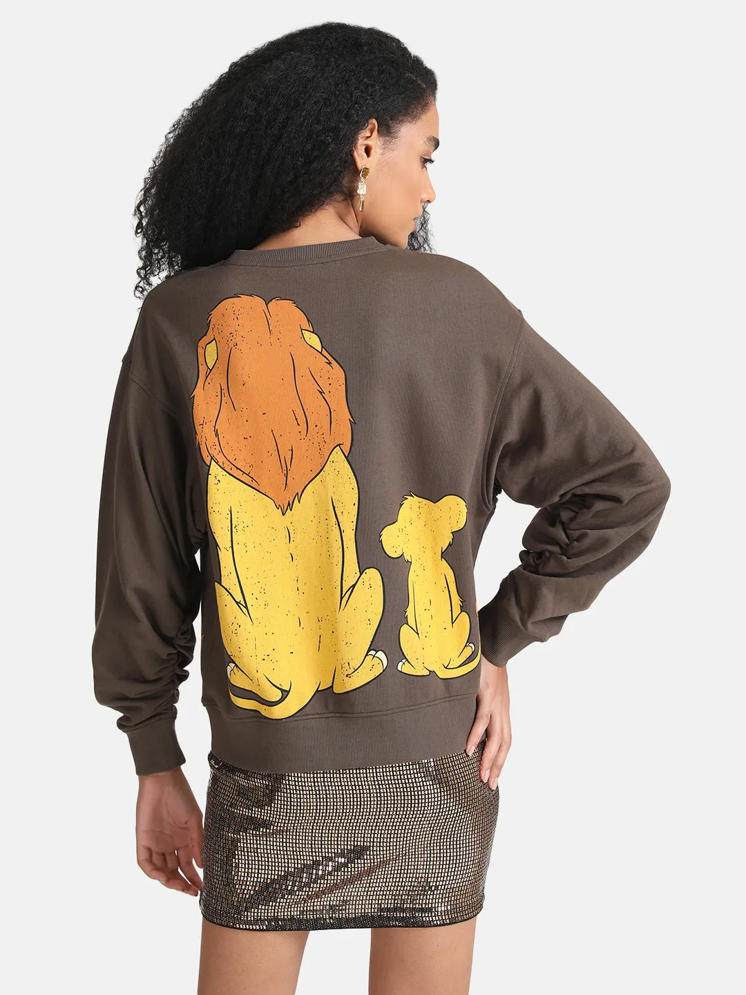 Lion King Disney Front And Back Printed Sweat