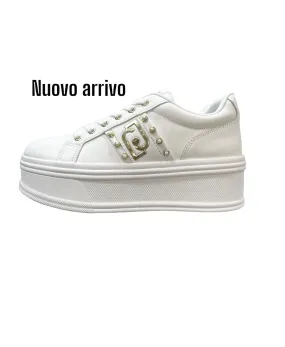 Liu jo Sneaker Donna selma 04 calf white 01111 bf3143P0102