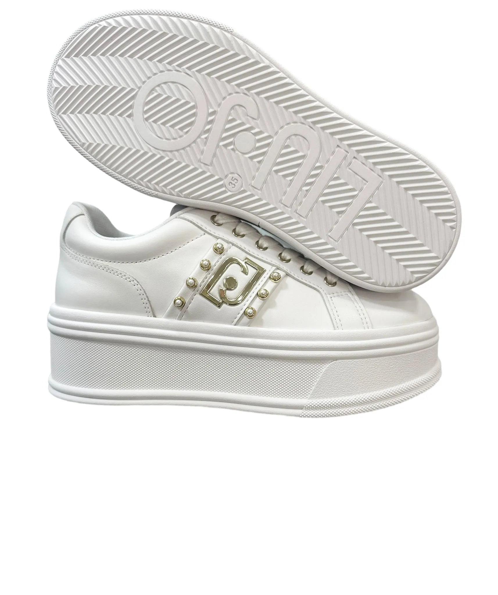 Liu jo Sneaker Donna selma 04 calf white 01111 bf3143P0102