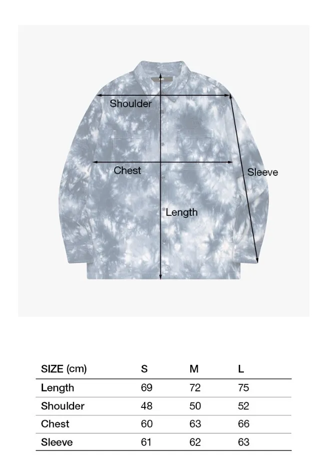 LMC  |[ LMC ]★TIE DYE GOTHIC OVAL CORDUROY SHIRT