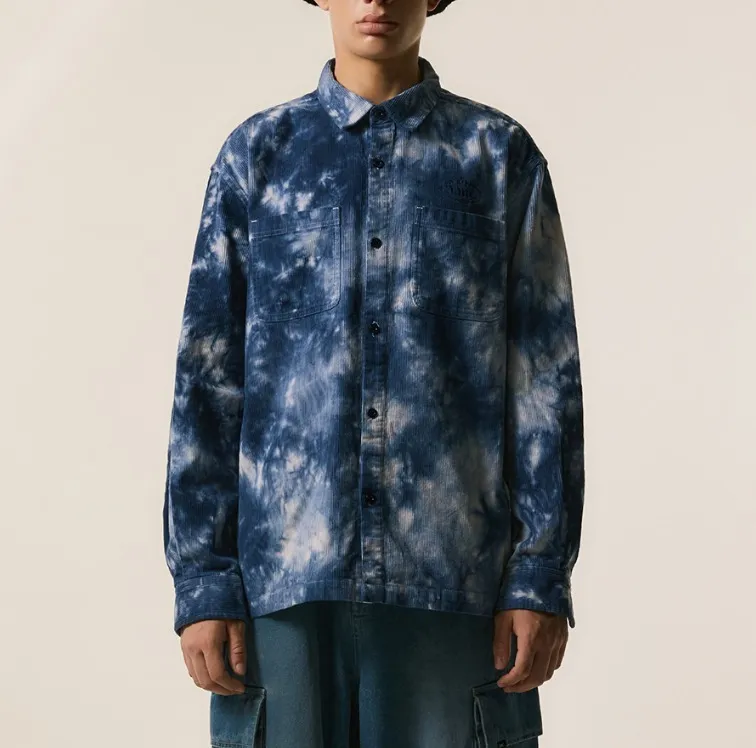 LMC  |[ LMC ]★TIE DYE GOTHIC OVAL CORDUROY SHIRT