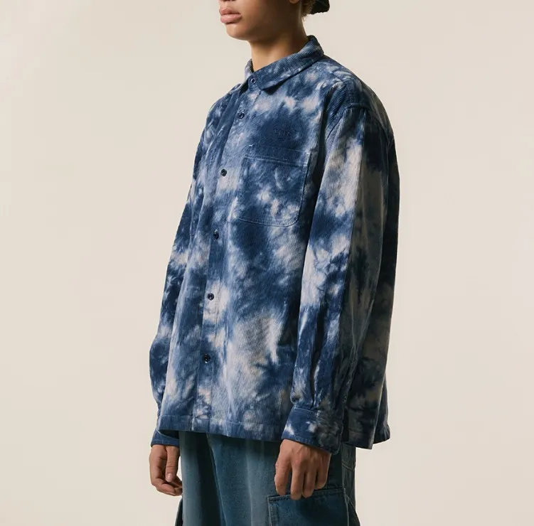 LMC  |[ LMC ]★TIE DYE GOTHIC OVAL CORDUROY SHIRT