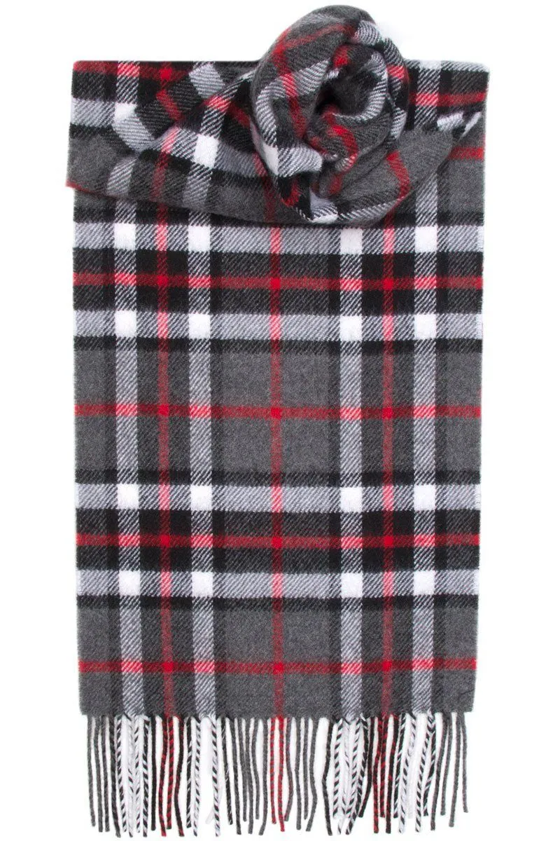 Luxury Lambswool Scarf (Thompson Grey)