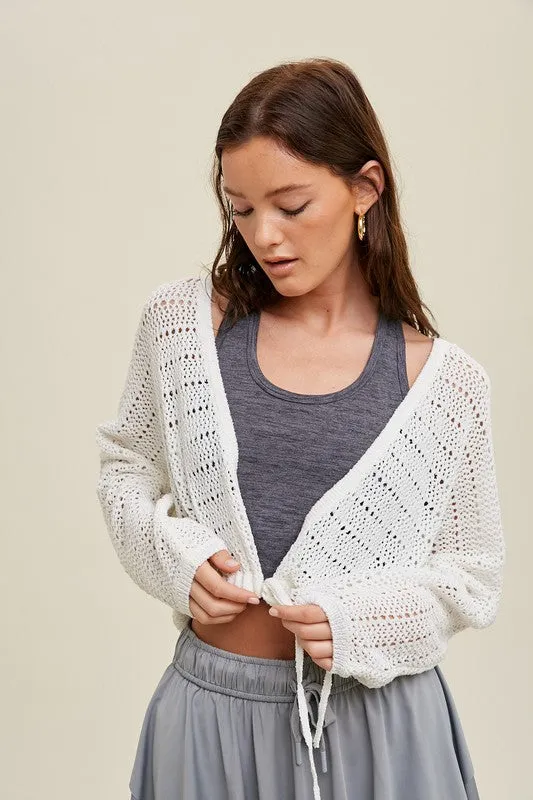 Mabel Crochet Cardigan