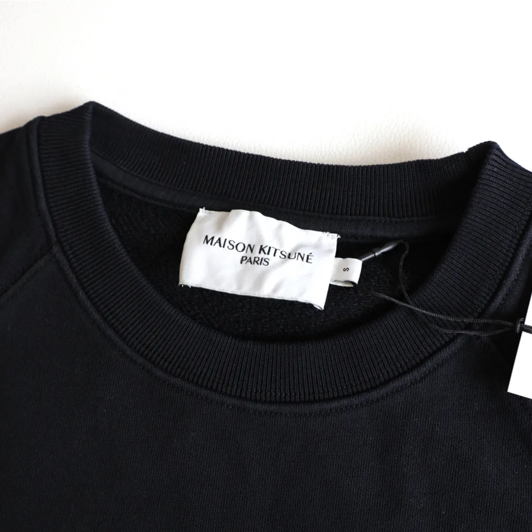 MAISON KITSUNE  |Crew Neck Unisex Street Style Long Sleeves Plain