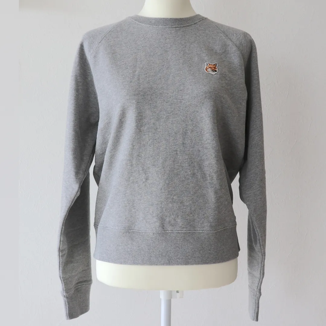 MAISON KITSUNE  |Crew Neck Unisex Street Style Long Sleeves Plain