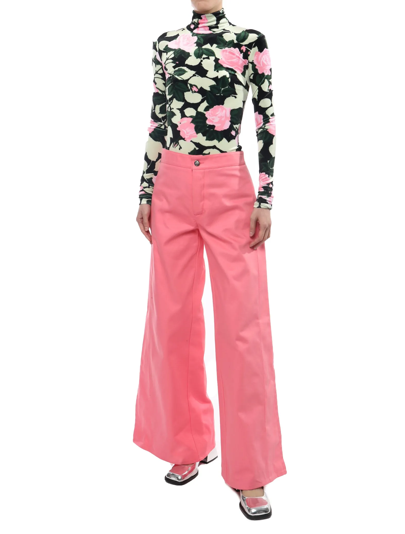 Maitrepierre Prosper Pink Wide Pants