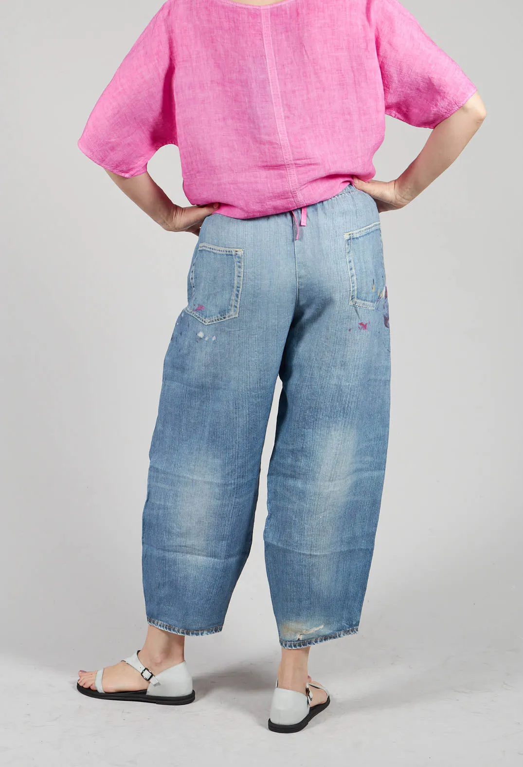 Marie Trousers in Denim