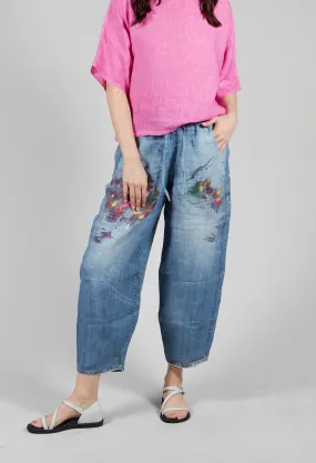 Marie Trousers in Denim