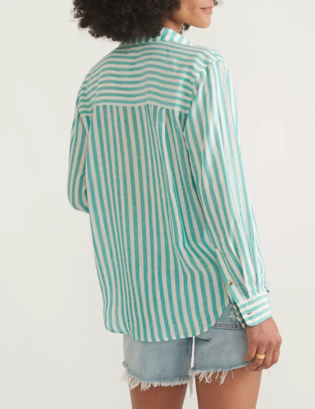 MARINE LAYER ABBEY LINEN BUTTON DOWN