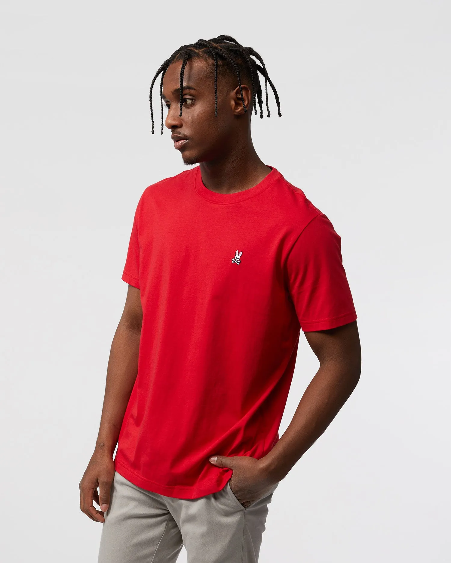 MENS CLASSIC CREW NECK TEE - B6U014CRPC