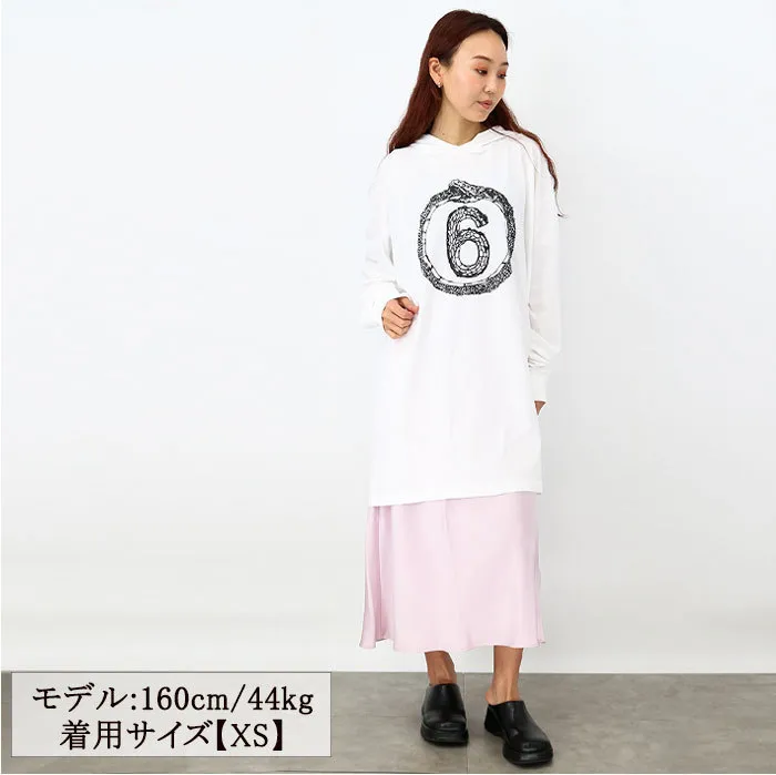 MM6 Maison Margiela  |Street Style Long Sleeves Cotton Medium Long Midi Oversized