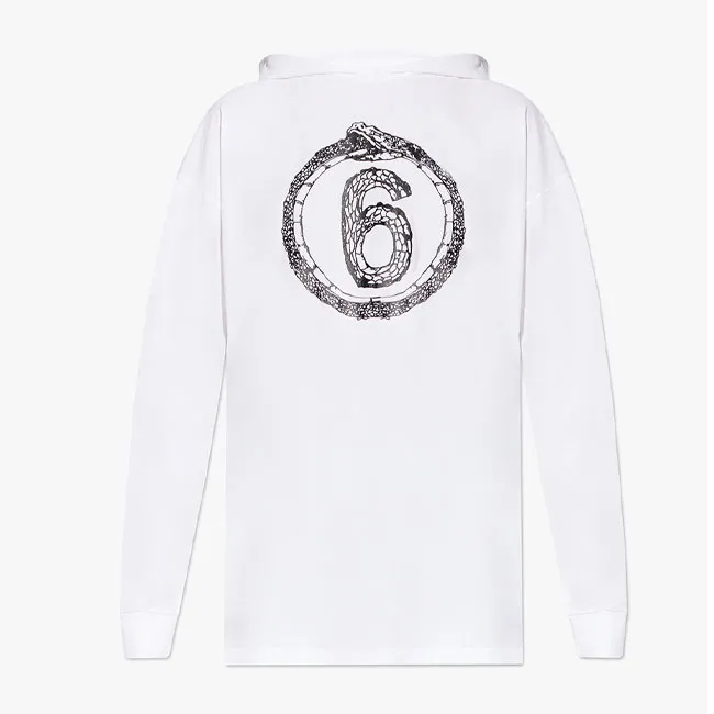 MM6 Maison Margiela  |Street Style Long Sleeves Cotton Medium Long Midi Oversized