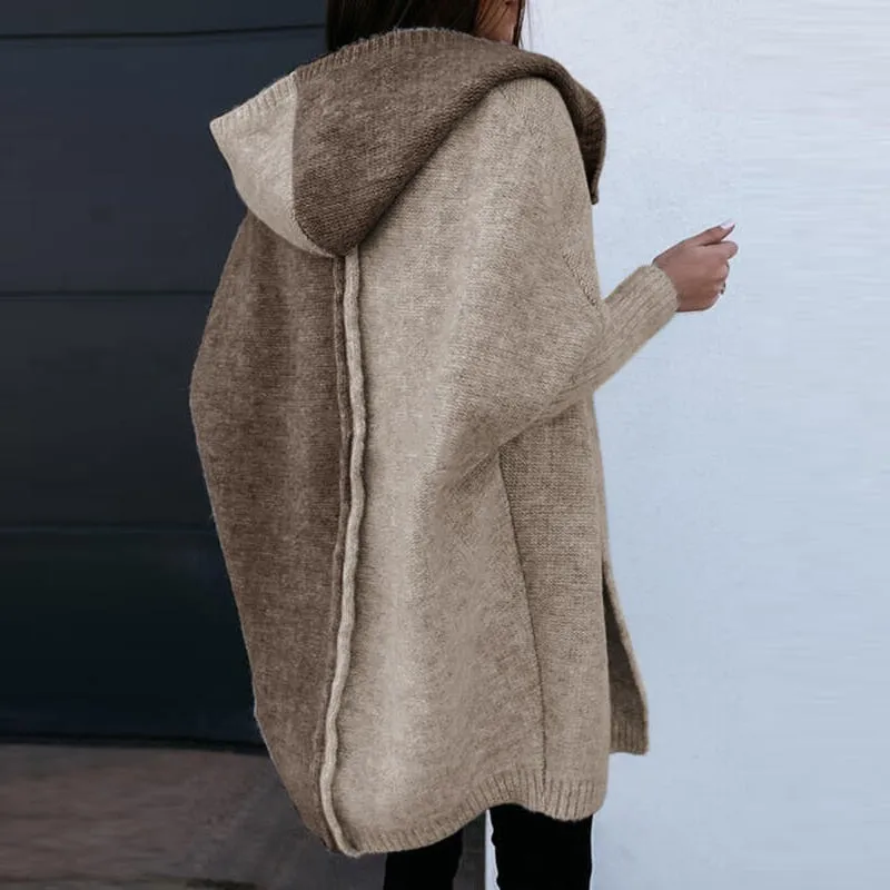 Mocha Block Cardigan