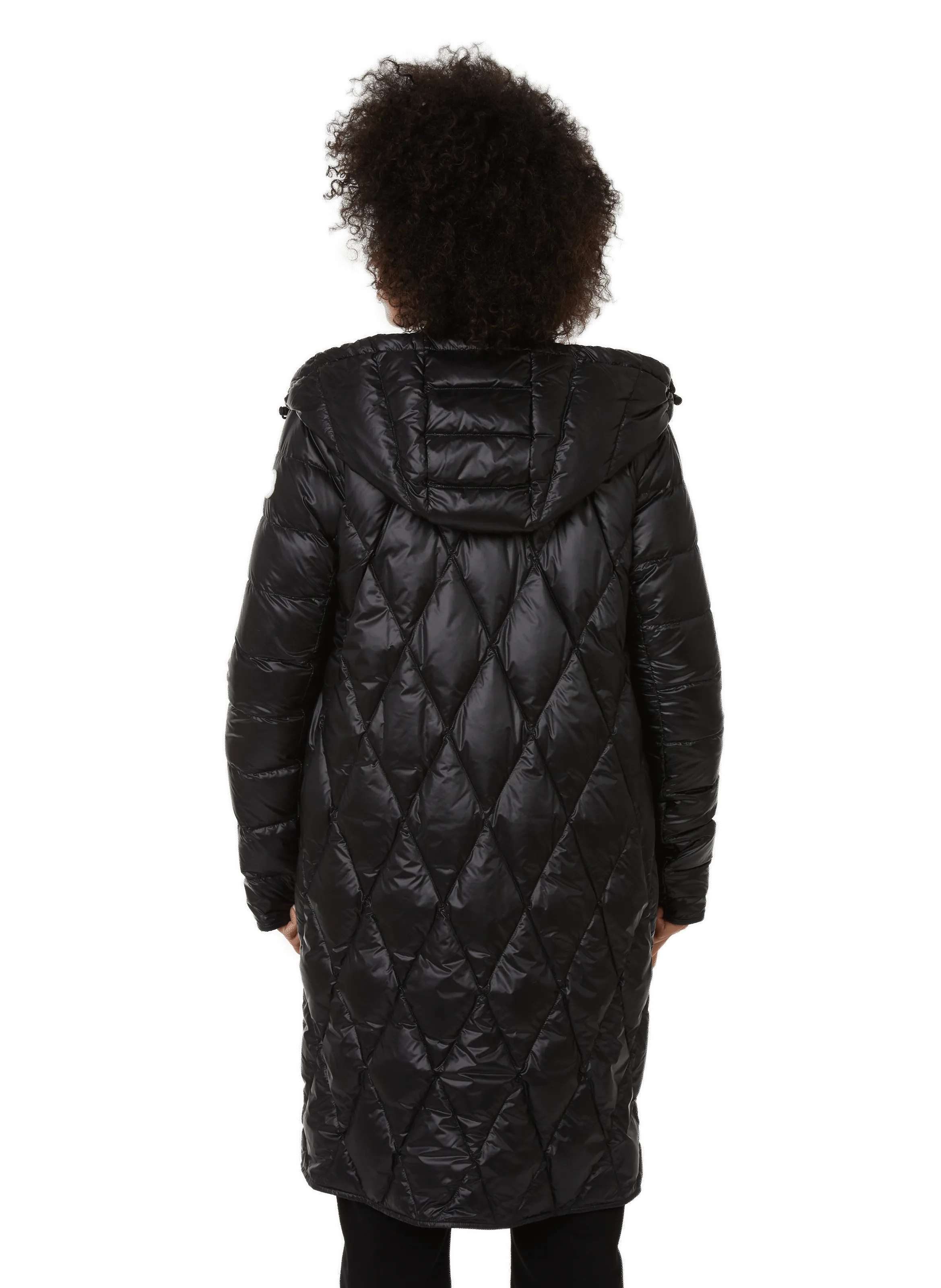 MONCLER  Serilong down jacket - Black