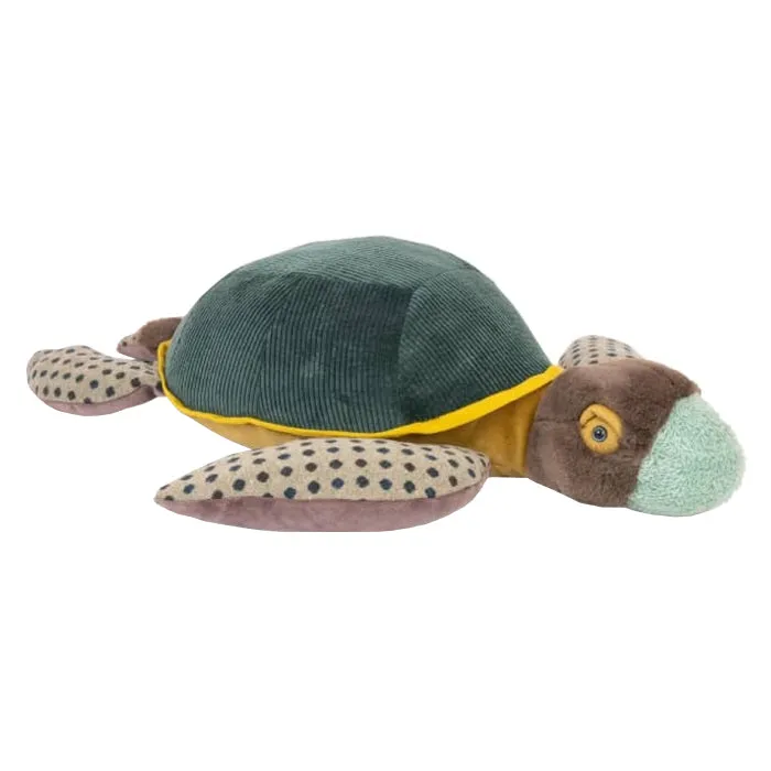 Moulin Roty Tout Autour Du Monde Turtle Soft Toy Large