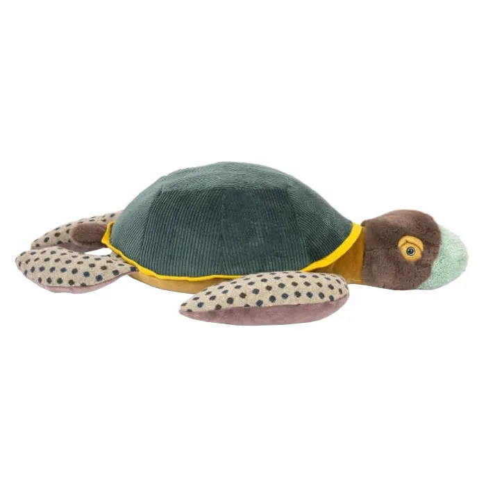 Moulin Roty Tout Autour Du Monde Turtle Soft Toy Large