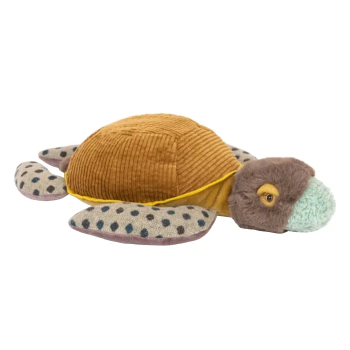 Moulin Roty Tout Autour Du Monde Turtle Soft Toy Small