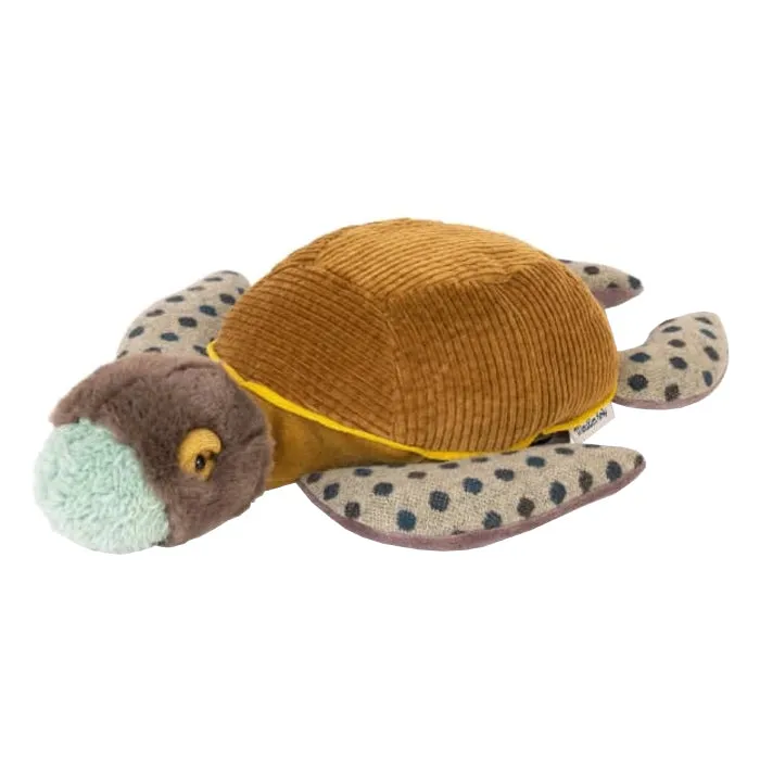 Moulin Roty Tout Autour Du Monde Turtle Soft Toy Small