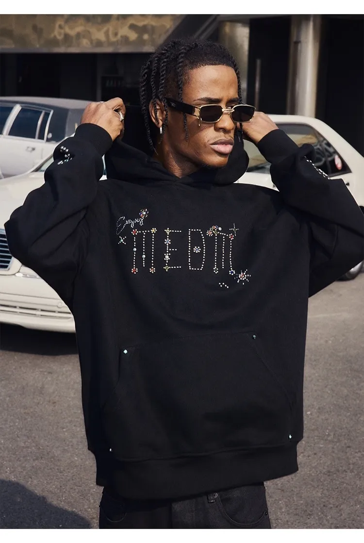 MR. ENJOY DA MONEY  |Unisex Street Style Long Sleeves Plain Oversized Logo