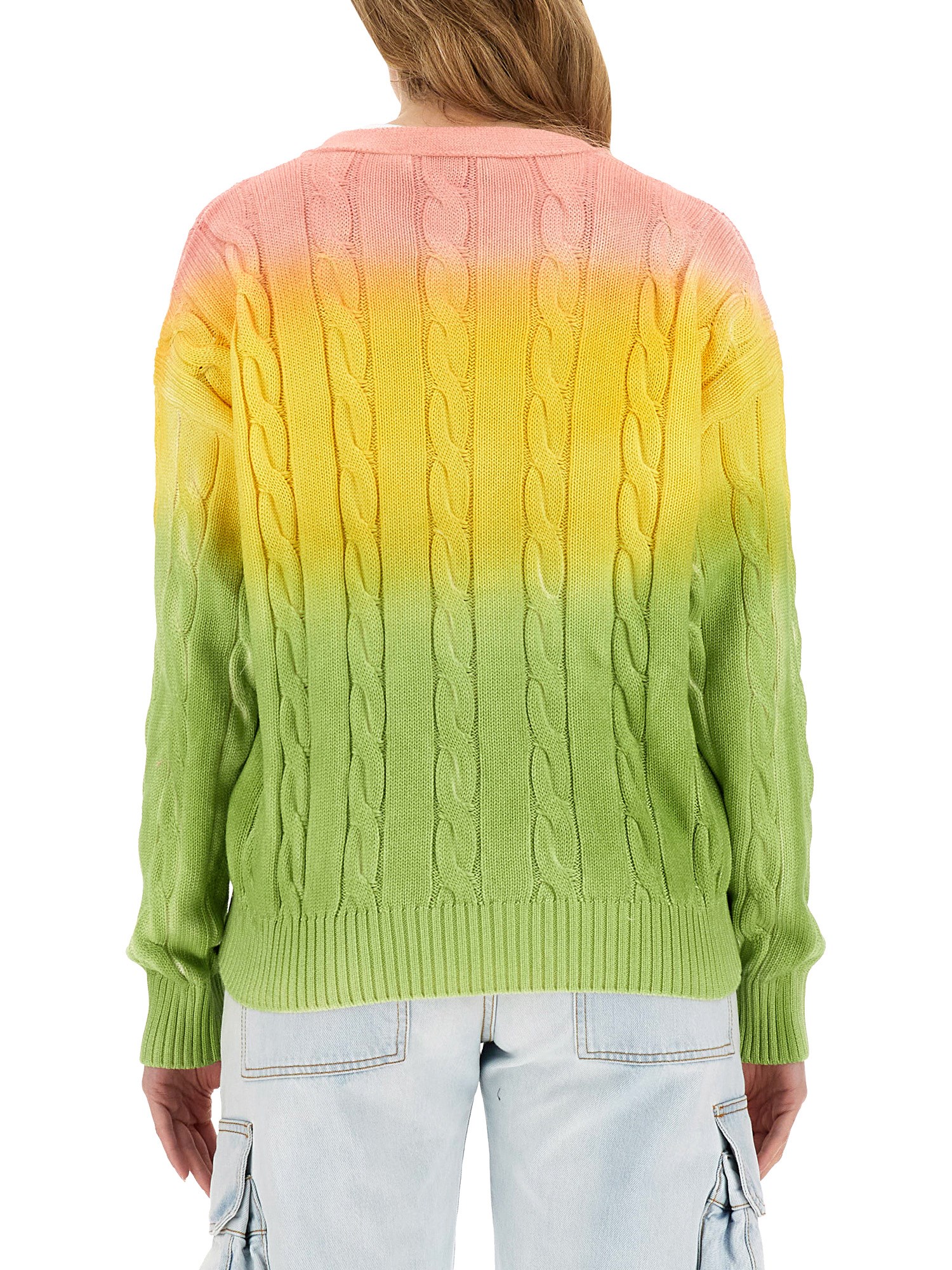 MSGM    DEGRADE CARDIGAN