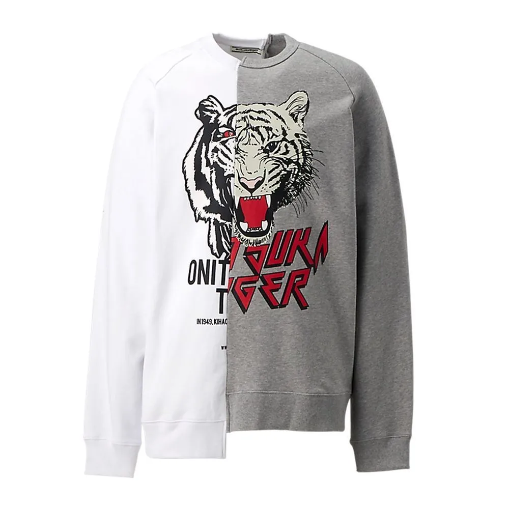 Onitsuka Tiger  |Crew Neck Unisex Street Style Long Sleeves Plain