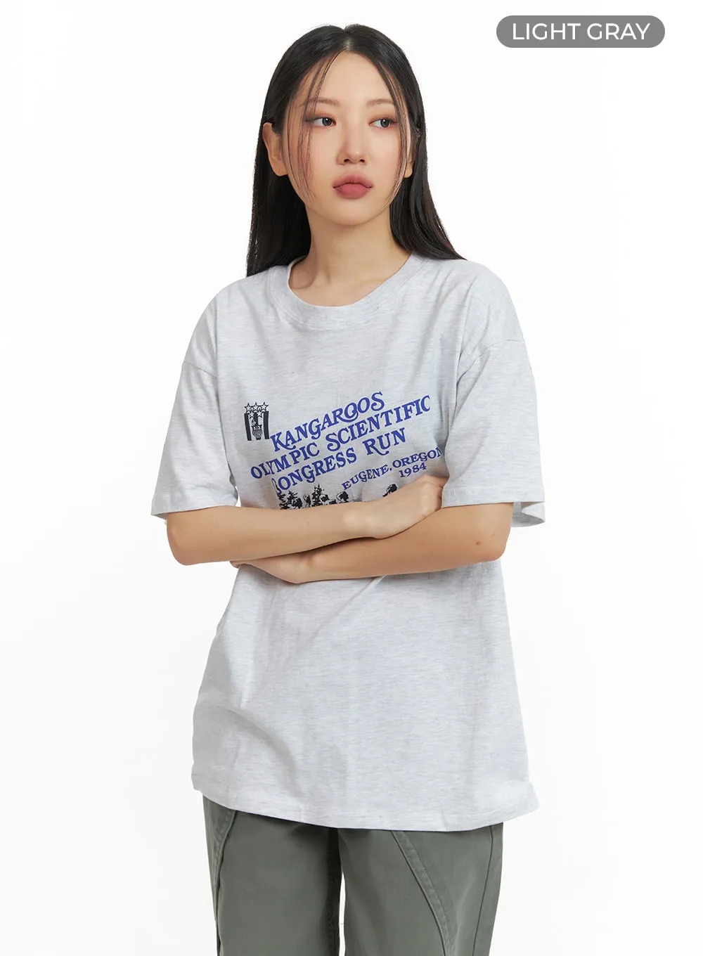 Oversized Graphic Tee CM419