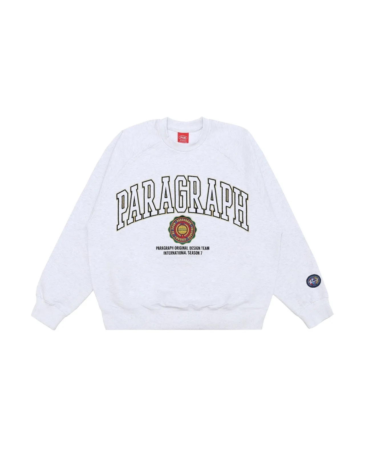 Paragraph  |Crew Neck Unisex Street Style U-Neck Long Sleeves Oversized