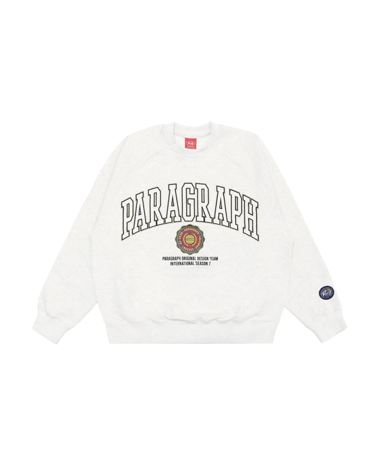 Paragraph  |Crew Neck Unisex Street Style U-Neck Long Sleeves Oversized