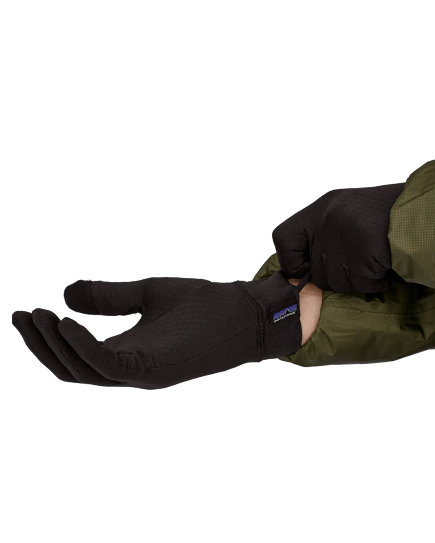 Patagonia Capilene Midweight Glove Liners - Black