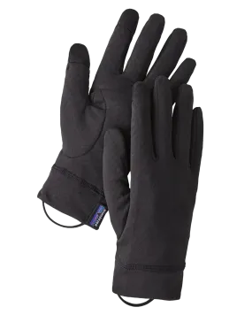 Patagonia Capilene Midweight Glove Liners - Black