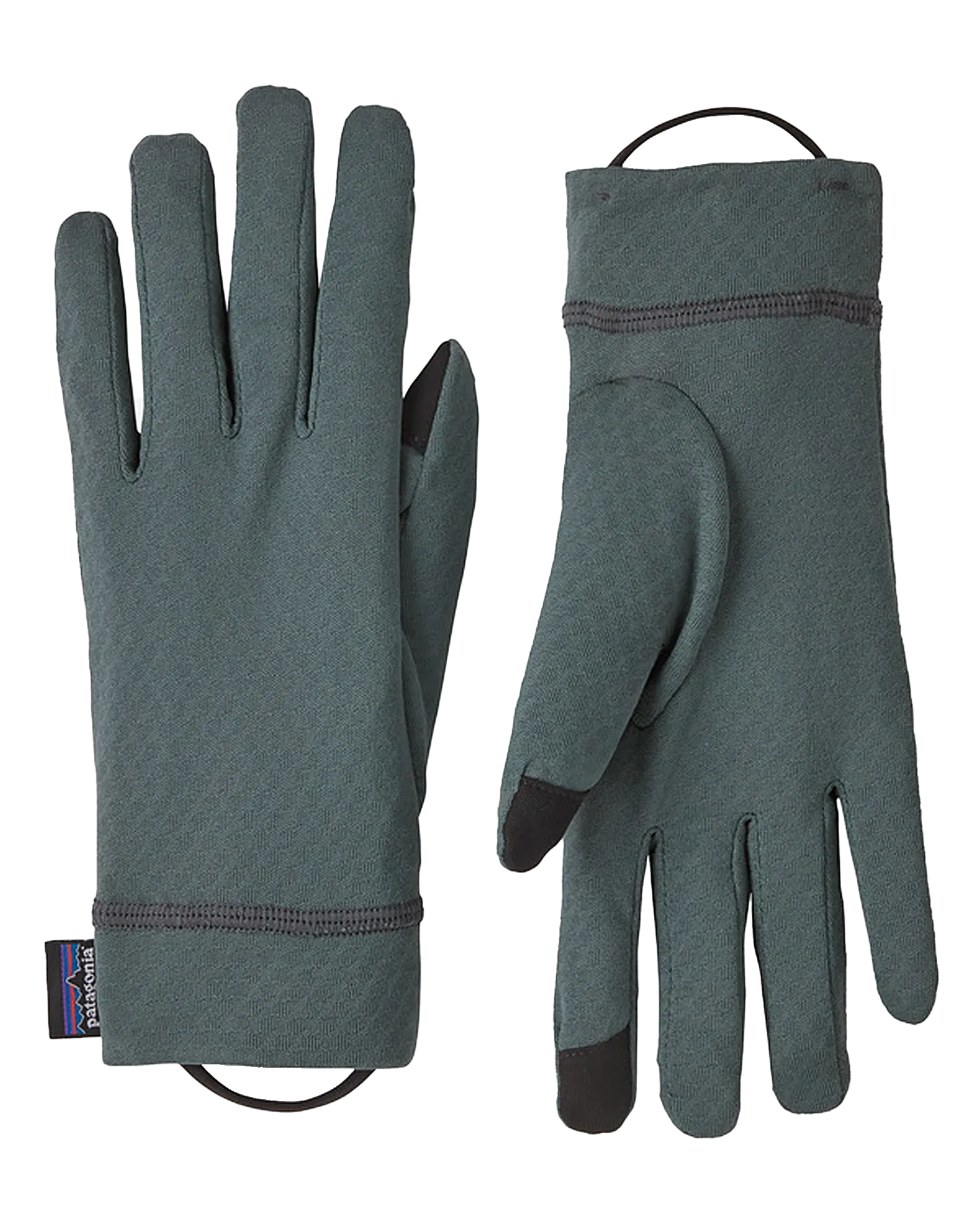 Patagonia Capilene Midweight Glove Liners - Nouveau Green