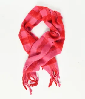 Pink & Red Checkered Noelle Scarf