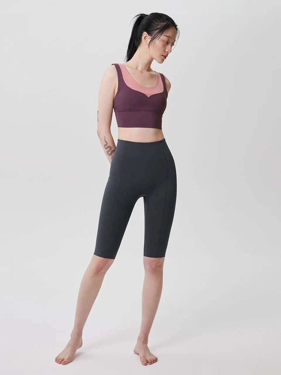 Powder Bermuda Leggings 5 (2colors)