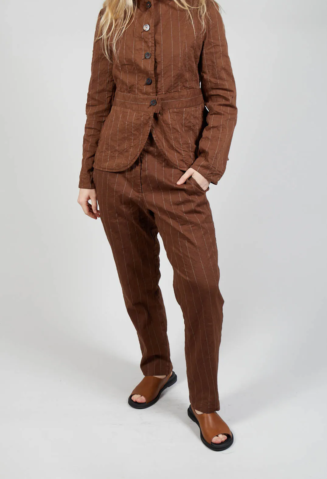 Prima Trousers in Tobacco