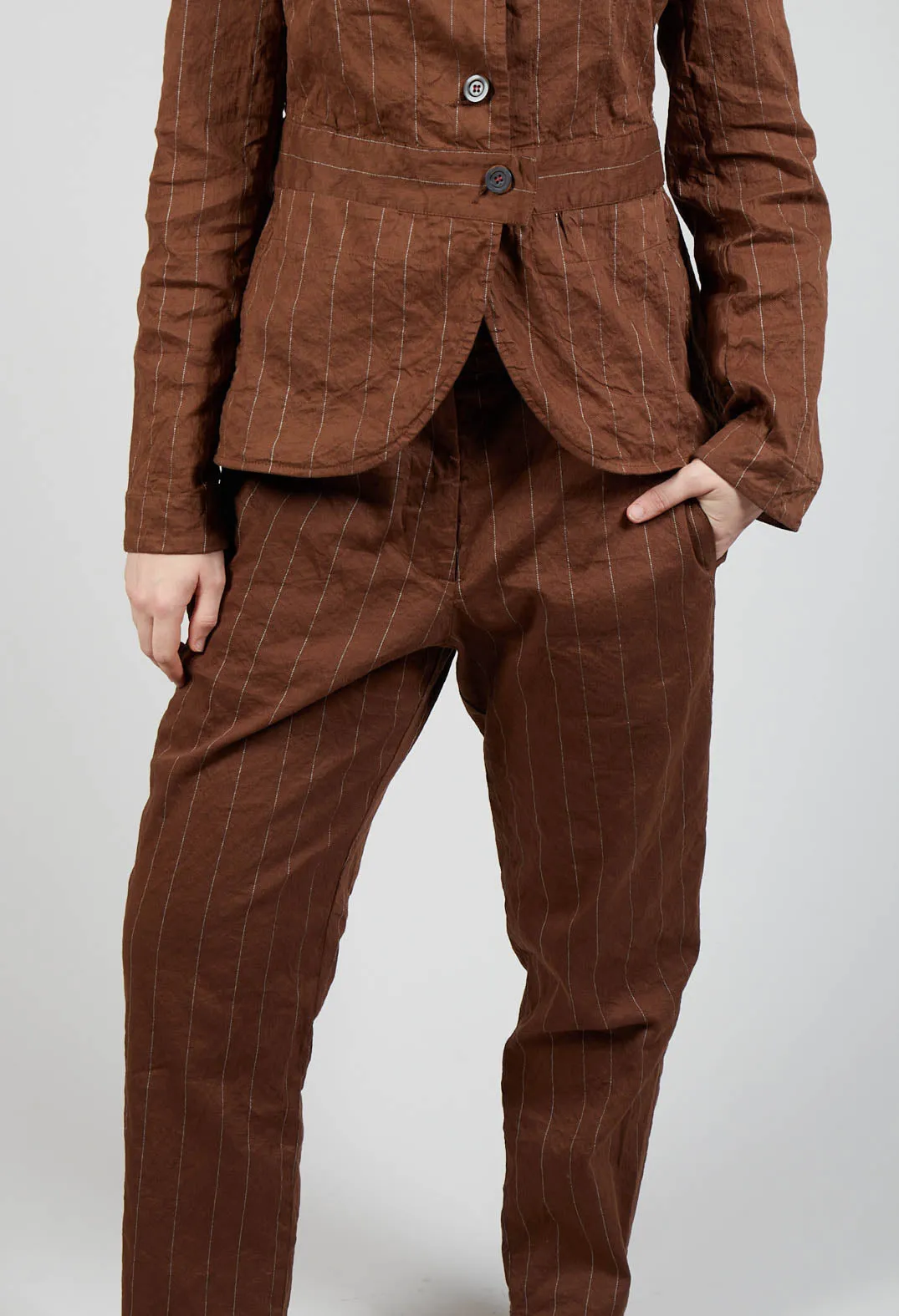 Prima Trousers in Tobacco