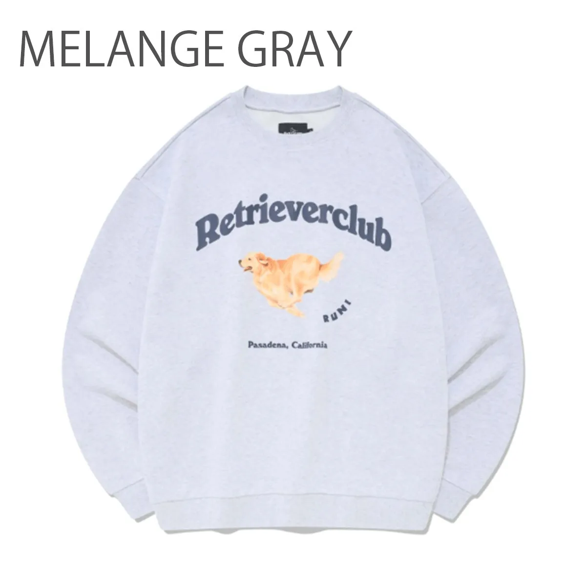 Retriever Club  |Crew Neck Street Style Long Sleeves Plain