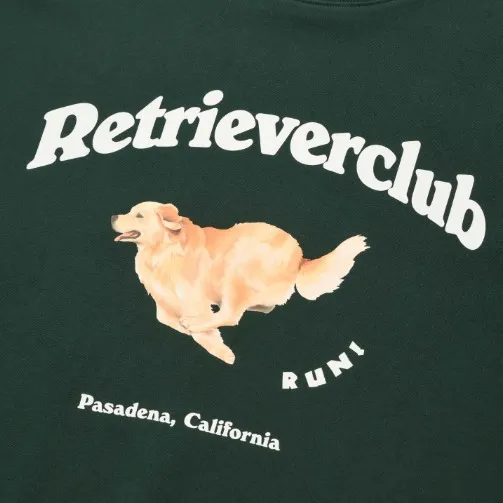 Retriever Club  |Crew Neck Street Style Long Sleeves Plain