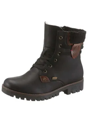 Rieker Winter Lace Up Boots