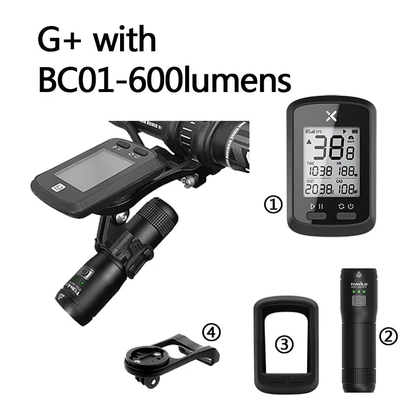 Road Bike MTB Bicycle Bluetooth ANT+ with Cadence Cycling Computer