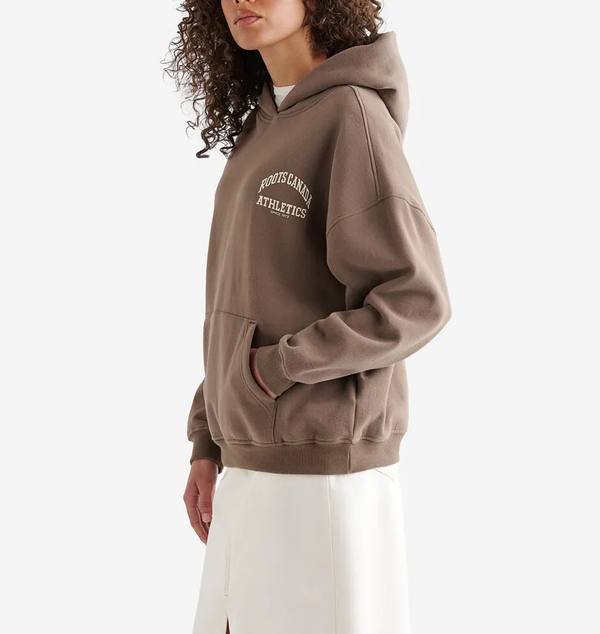 Roots  |Sweat Blended Fabrics Street Style Long Sleeves Plain Cotton