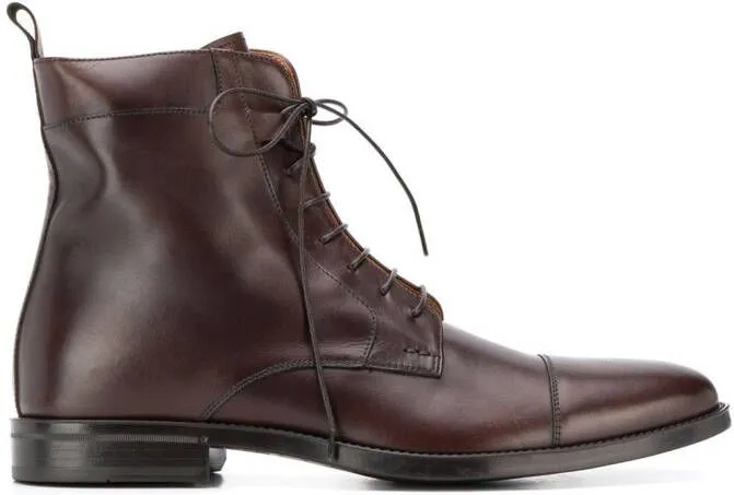 Scarosso lace up boots Brown