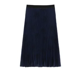 SKIRT QUADRO Woman Blue