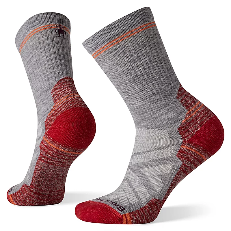 Smartwool Women’s Hike Light Cushion Crew Socks- Light Gray