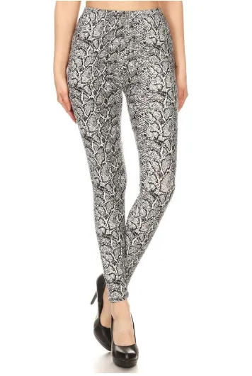 Snakeskin Leggings