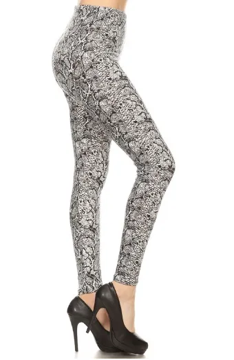 Snakeskin Leggings