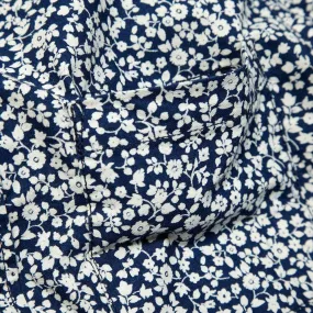 SOPHNET. Indigo Oxford Button Down ShirtFlower