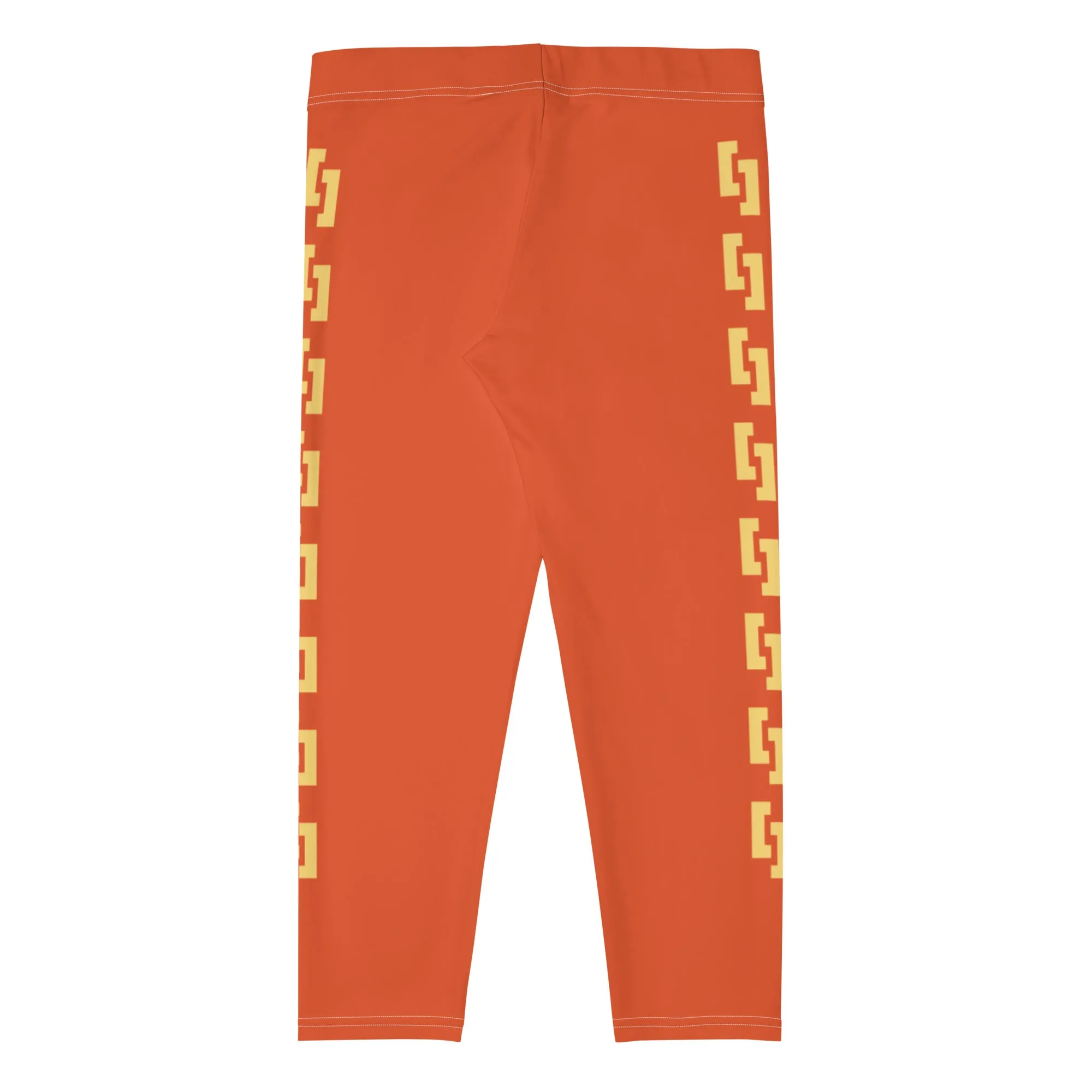 Sqdltd SP24 Capri Leggings Orangeade